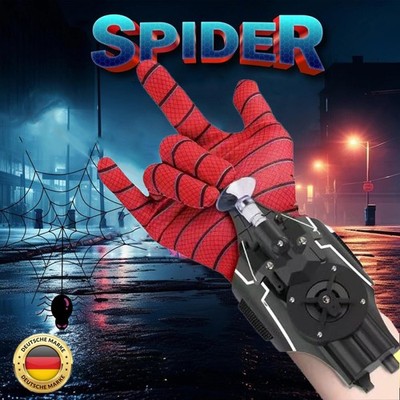 Spiderhero Spinnennetz Handschuhe Shooter Kostüm Dart Launcher Spider Blaster De