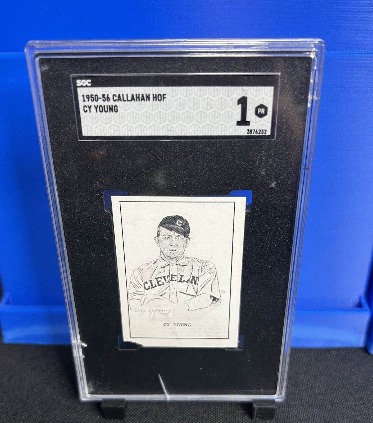 Cy Young Baseball Cards 1950 Callahan Hall of Fame trading card — raw and PSA graded price guide