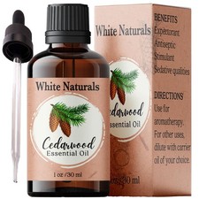 Cedarwood Essential Oil - Organic Pure Natural Undiluted Cedar Wood for Aroma...