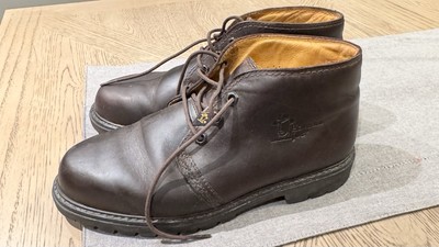 MR PANAMA Jack Havana Joe Brown Leather Ankle Lace Up Boots  display picture 1