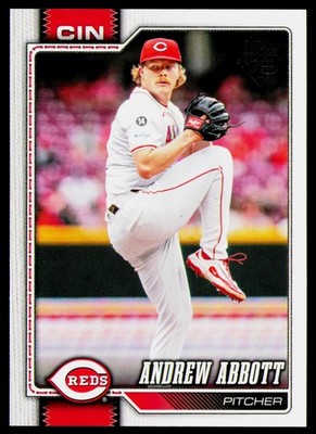 Andrew Abbott 2026 Topps #218 Cincinnati Reds