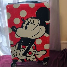 Maleta rígida giratoria Disney Minnie Mouse con maleta de mano Minnie