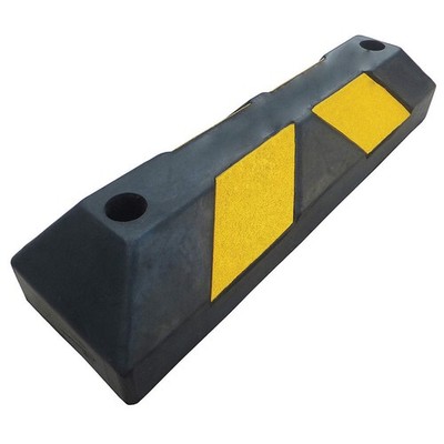 GRAINGER APPROVED 29NH30 Parking Curb,6in.W,4in.H,22in.L,Rubber 29NH30