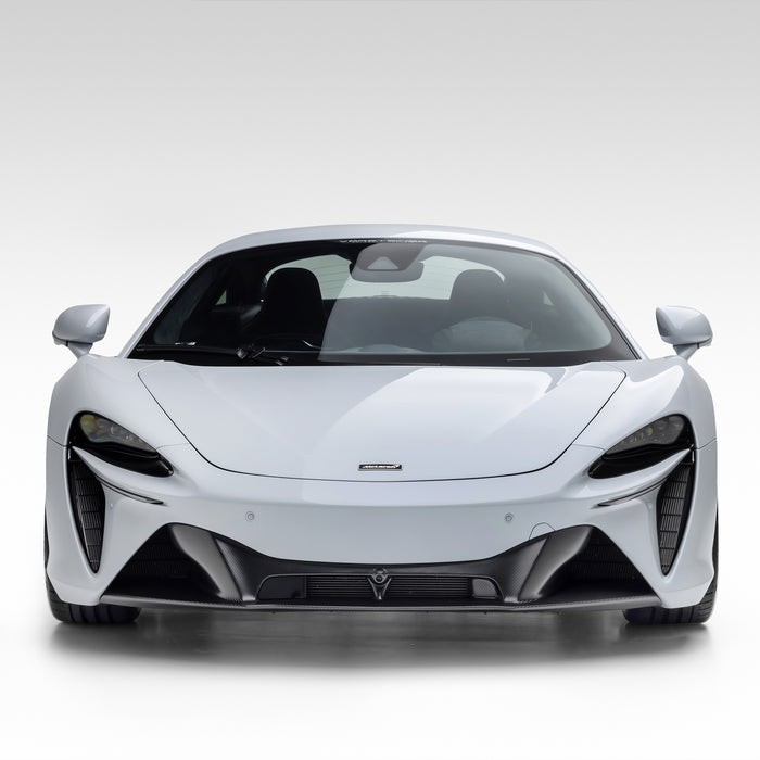 Vorsteiner Aero Carbon Fiber Front Splitter 2x2 Satin Fits McLaren Artura