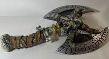 Halloween Double-Bladed Skull Horns Battle Axe Costume Accessory Disguise Inc.