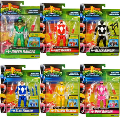 Mighty Morphin Power Rangers Re Ignition Figuren Auto Bot Playmates Toys