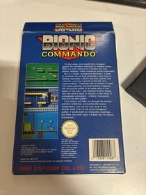 Nintendo NES Bionic Commando EEC /FRA COMPLET 100% OFFICIEL NINTENDO 