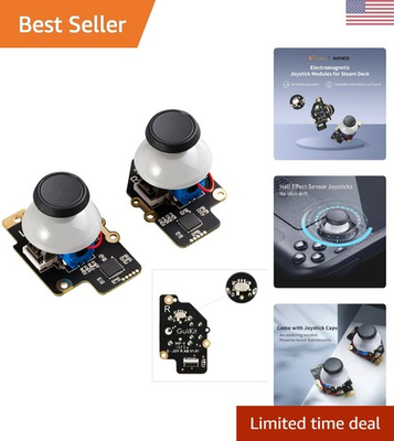 #ad Lightweight GuliKit Joystick for Steam Deck: Type A amp; B Compatibility Durable $45.59