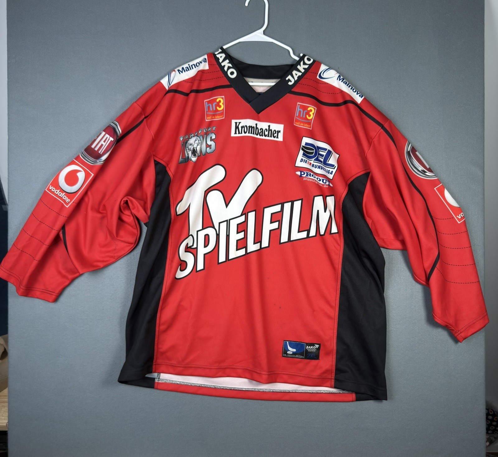Frankfurt Lions Lasse Kopitz #9 Ice Hockey Jersey – Signed – Size 2XL