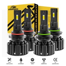 For Honda Accord 2003-2007 Led Headlight 4x Bulbs 6000k Highlow Beam 9005 9006 For Honda Accord 2003-2007 Led Headlight 4x Bulbs 6000k Highlow Beam 9005 9006