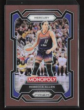 2024 Panini Prizm Monopoly WNBA Brown Prizms #18 Rebecca Allen Phoenix Mercury