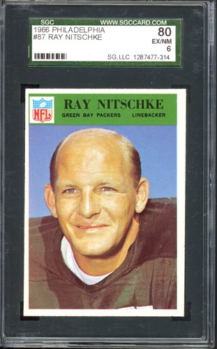 1966 Ray Nitschke #87
