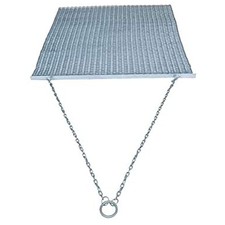 Yard Tuff Heavy-Duty Zinc-Plated Steel Mesh Field Surface Leveling Drag Mat 4x4