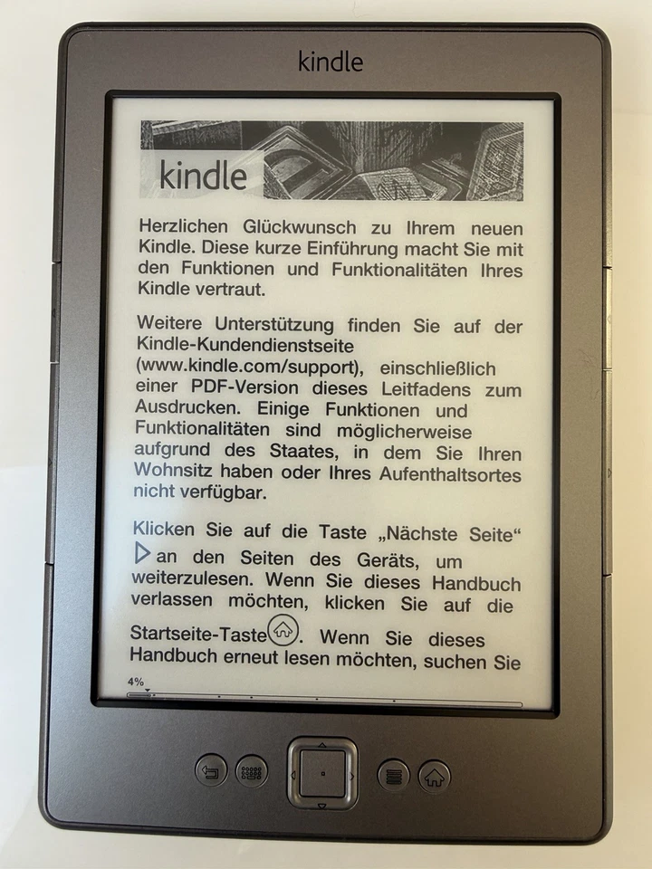 Amazon Kindle eBook Reader D01100, 6 Zoll, Wi-Fi / Super Zustand - Bild 2 von 4