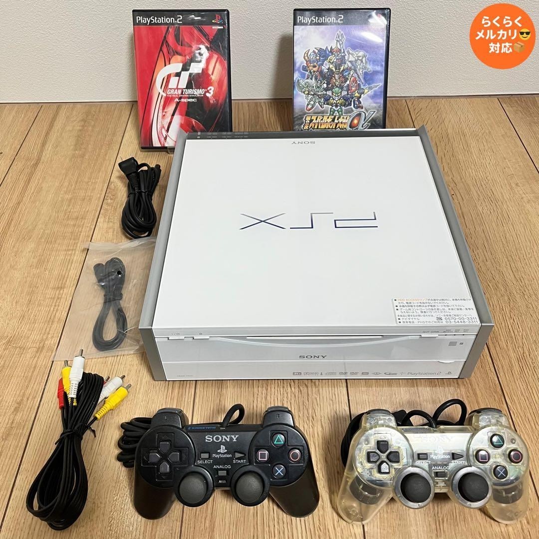 SONY ソニー PSX DESR-7500 プレステX　コントローラーつき Rare SONY PSX DESR-7500 Tested Working Original Seal Unopened PS2