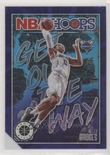 2019 Panini NBA Hoops Premium Stock Get Out the Way Purple Miles Bridges #5 2l4