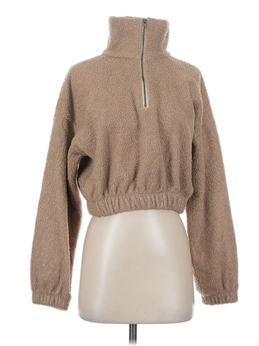 Zaful Women Brown Faux Fur Jacket 4