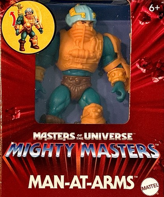 #ad #ad MOTU Mighty Masters Of The Universe MAN AT ARMS 3” Action Figure Mattel. NEW $17.99