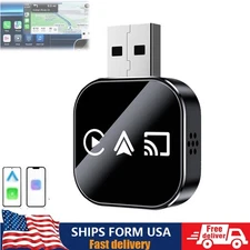 Wireless Carplay Mirror Cars Link Adapter 3 in 1 Compatible with Airplay/Android