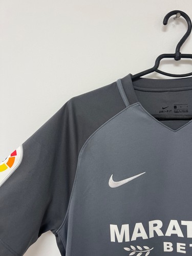 Malaga 2017/2018 Auswärtstrikot Fußballtrikot Nike grau selten Hype Herren Größe Large - Bild 7 von 19