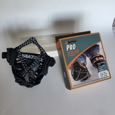 one pair Yaktrax Pro snow ice traction tread size large black open box