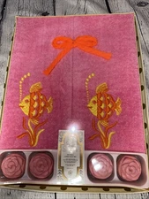 Vintage, Sayco, Guest Boutique, Six Piece Guest Soap Set, In Box