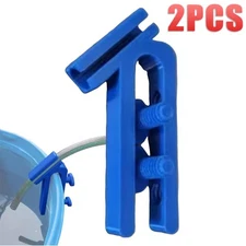 2PC Adjustable Clamp Hose Holder Firm Hold Pipes Prevent Slipping Fish Tank Tool