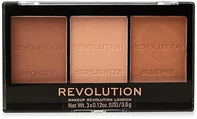 Makeup Revolution Ultra Sculpt and Contour Kit Ultra Light/Med C04, B00SK9S05K