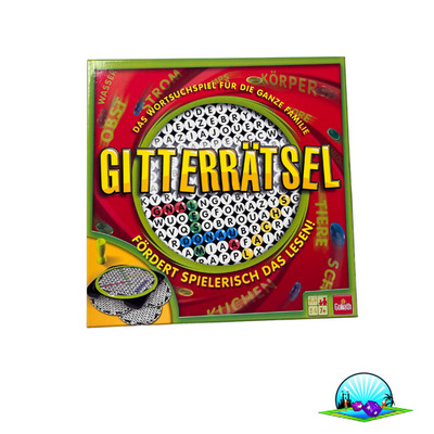 Gitterrätsel Goliath 70473 Brettspiel Gesellschaftsspiel - Unbespielt