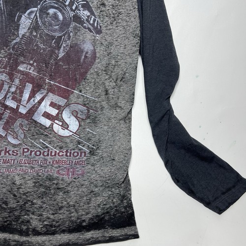 UHL Studios Motorcycles Werewolves On Wheels Mens Size XXL Long Sleeve T Shirt - Picture 13 of 22
