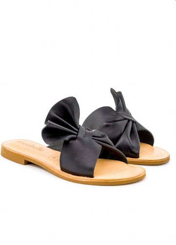 Cocobelle Brera Leder Pantoletten Sandalen schwarz Größe 39 neu mit Karton - Bild 3 von 9
