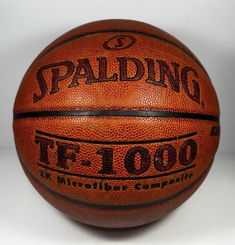 Original Spalding TF-1000 Game Ball Leather Basketball Men's 29.5