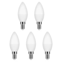 Modee E14 Led-Lampe B35 7W 700Lm 6000K Tageslichtweiß 5 StüCk