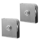 2-teilige Fahnenmast-Umlenkrolle für den Außenbereich: Hebeblock für große