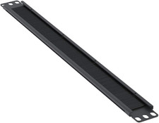 1U Horizontal Grommet Strip for 19 Server Rack Cable Management Panel