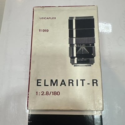 Leica Leitz Elmarit-R 2,8/180mm Leica R/ Leicaflex