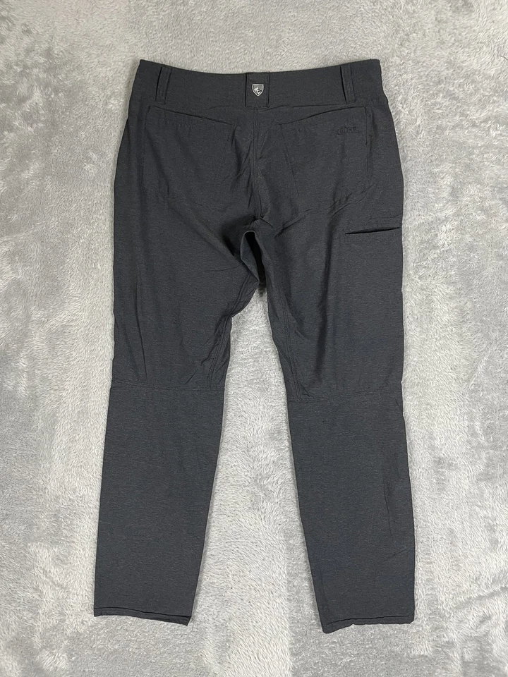 Pantalones Kuhl Deceptr Para Hombres 32x30 Gris Tuff Lite Exterior Senderismo Elastizados Ligeros Foto 2 de 4