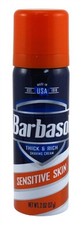 BL Barbasol Shaving Cream Sensitive Skin 2oz X12 Pieces