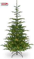 National Tree Company 'Feel Real' Pre-Lit Artificial Christmas Tree | Includes P