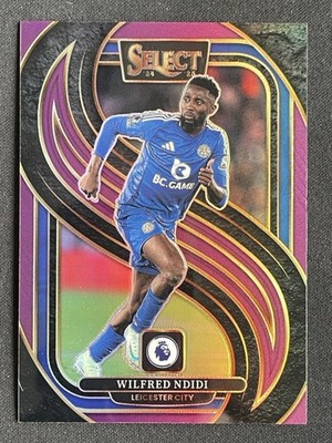Wilfred Ndidi 2024-25 Panini Select Premier League Mezzanine Purple /140 #193