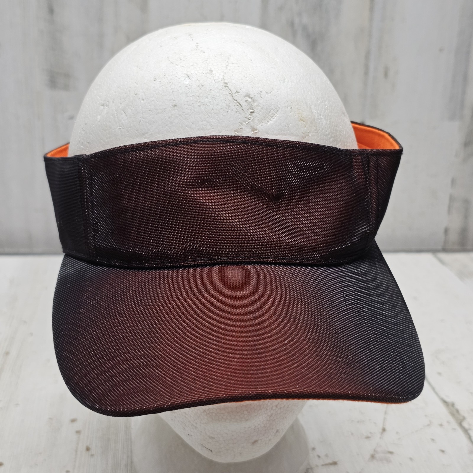 Orange Visor Sample One Size - image 1