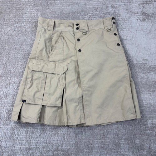 5.11 Tactical Series Tactical Duty Kilt Khaki Tan Ripstop Cargo Mens 34 TDK