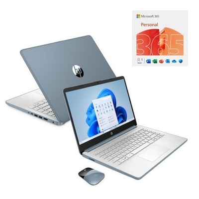Open Box: HP 14  HD Touchscreen Notebook Intel N150 4GB RAM 128GB SSD Moonlight