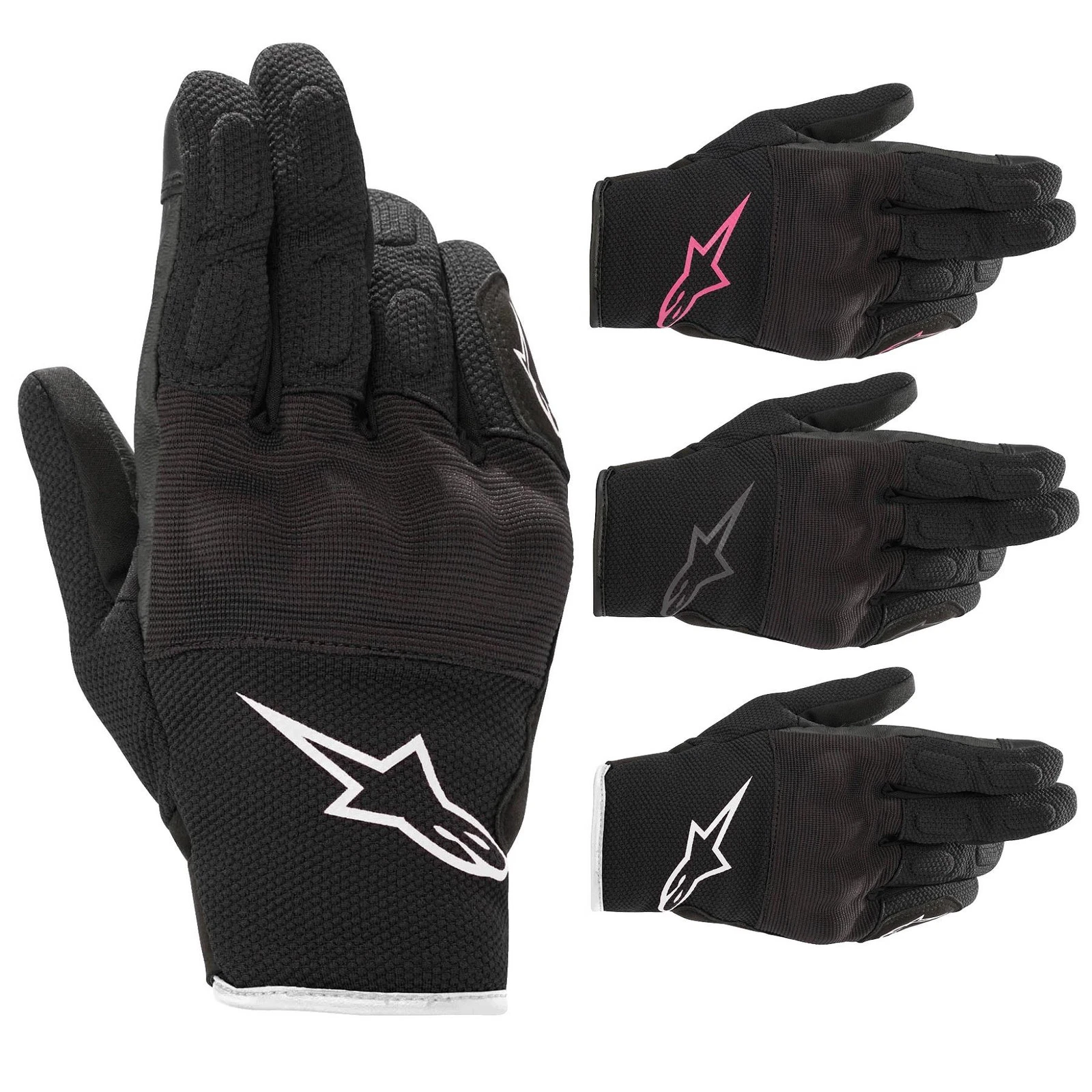 Alpinestars Stella S-Max Drystar Short Waterproof Ladies Motorcycle Gloves