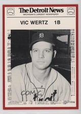 1981 Detroit News Tigers Boys of Summer 100th Anniversary Vic Wertz #123 0q3