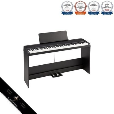 KORG B2+SP BLACK Digitalpiano mit Ständer und 3 Pedalset 88 Tasten Anfänger