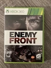 Enemy Front for Xbox 360 Complete with Original Case