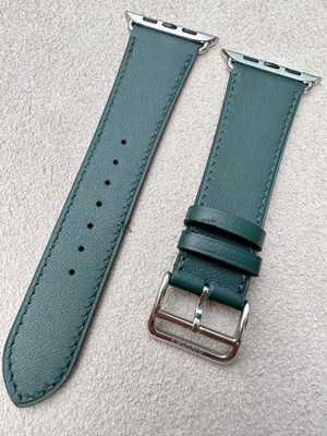 Leather watch Strap For Apple Watch Hermes For S8 S6 S5 Ultra 1/2 SE 10 42-49mm
