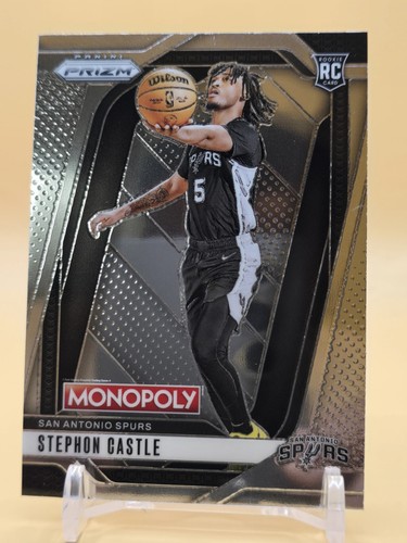 2024-25 Panini Stephen Castle (RC) Monopoly - 第 1/2 張圖片