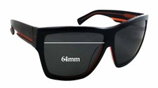 SFx Replacement Sunglass Lenses fits Arnette Unknown Model - 64mm Wide